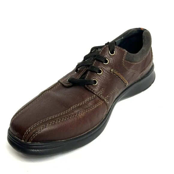 Clarks Mens Cotrell Walk Brown Leather Size 11.5 M main image 6